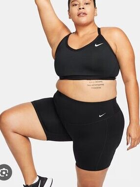 Nike Black Plus-Size One Leak Protection 1X